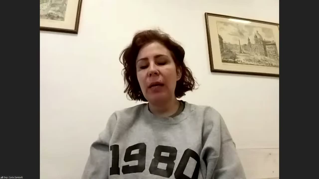 Vídeo do evento em 1:13:37