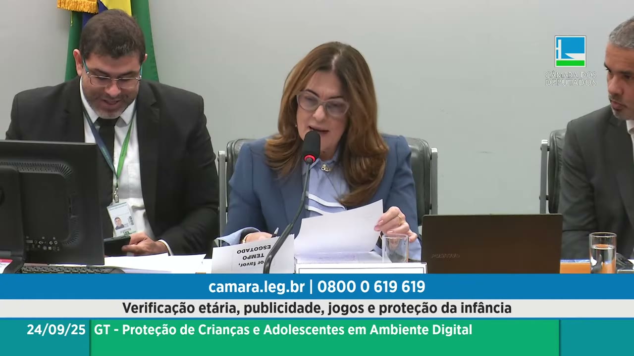 Vídeo do evento em 1:05:53