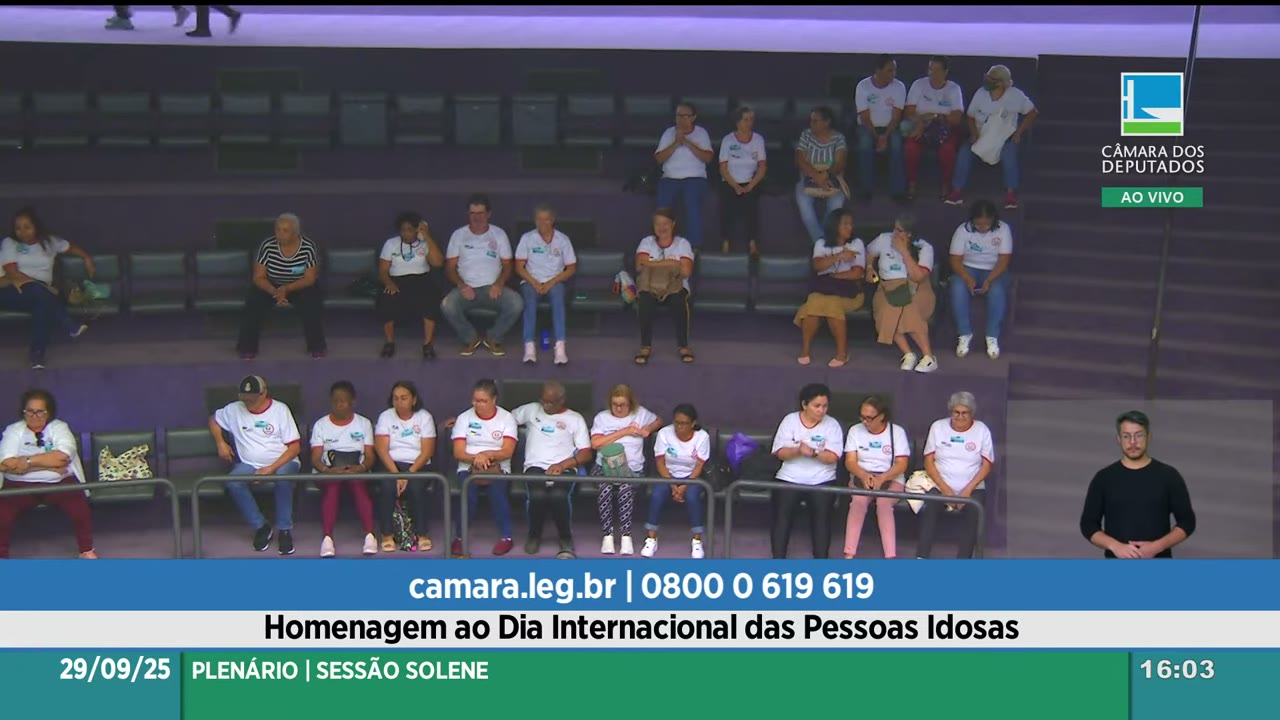 Vídeo do evento em 56:12