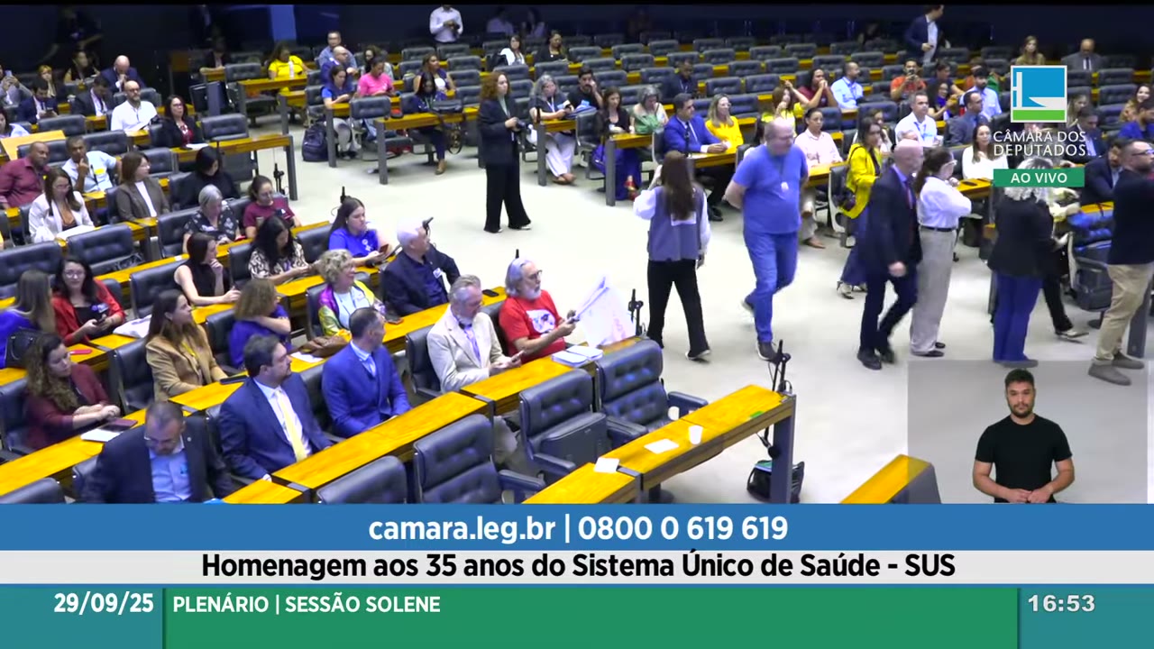 Vídeo do evento em 9:09