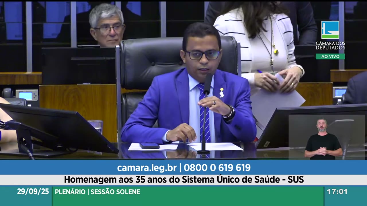 Vídeo do evento em 16:47