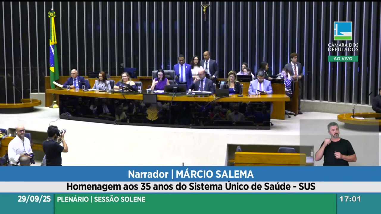 Vídeo do evento em 17:05