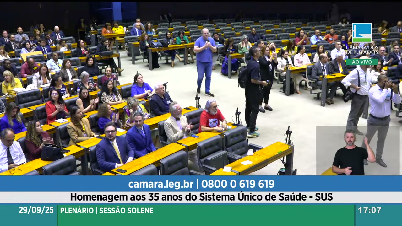Vídeo do evento em 23:06