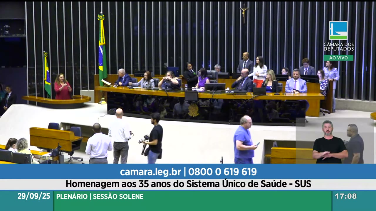 Vídeo do evento em 23:29