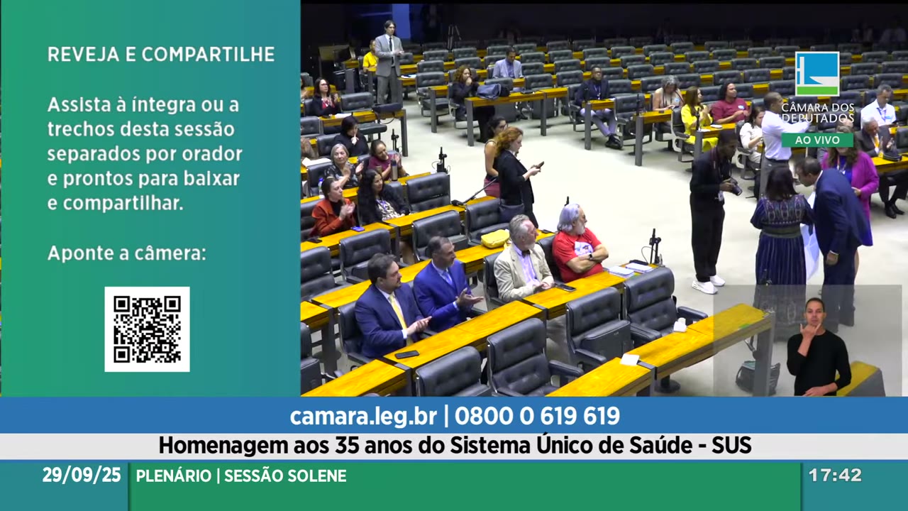 Vídeo do evento em 57:50