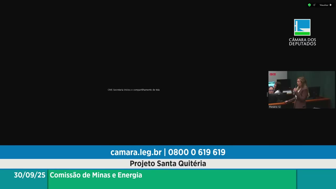 Vídeo do evento em 1:02:46