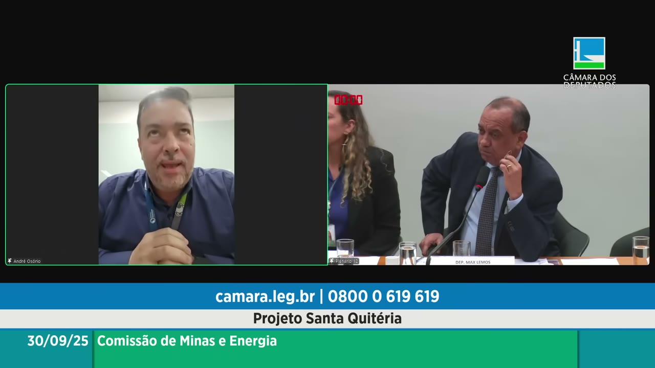 Vídeo do evento em 2:53:02