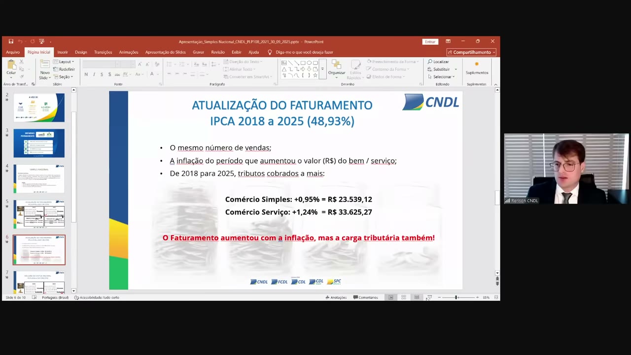 Vídeo do evento em 21:21