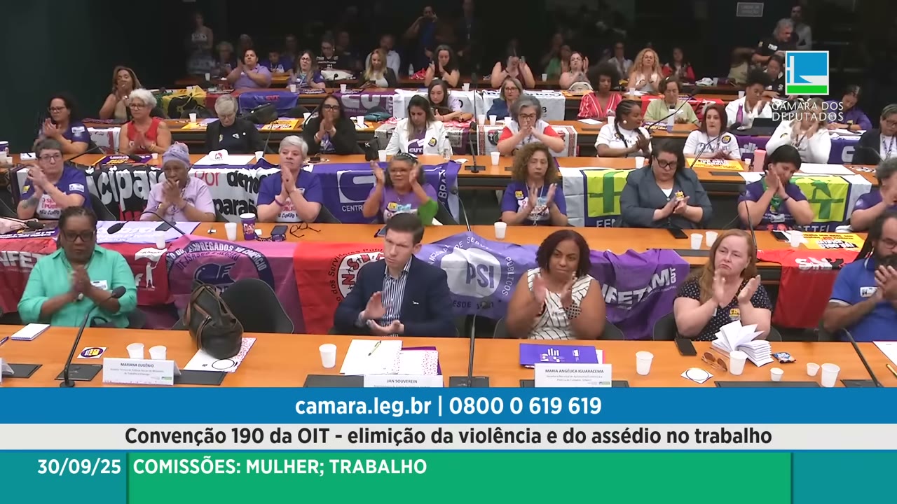 Vídeo do evento em 1:25:01