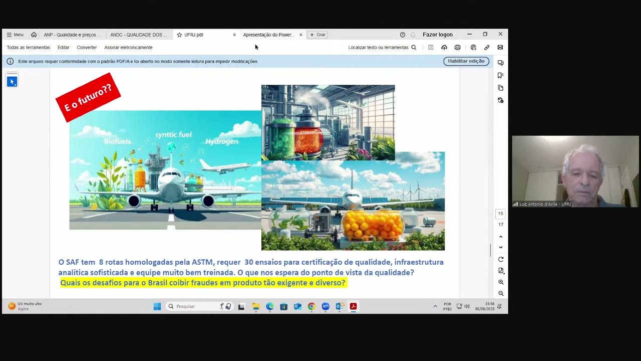Vídeo do evento em 1:25:38