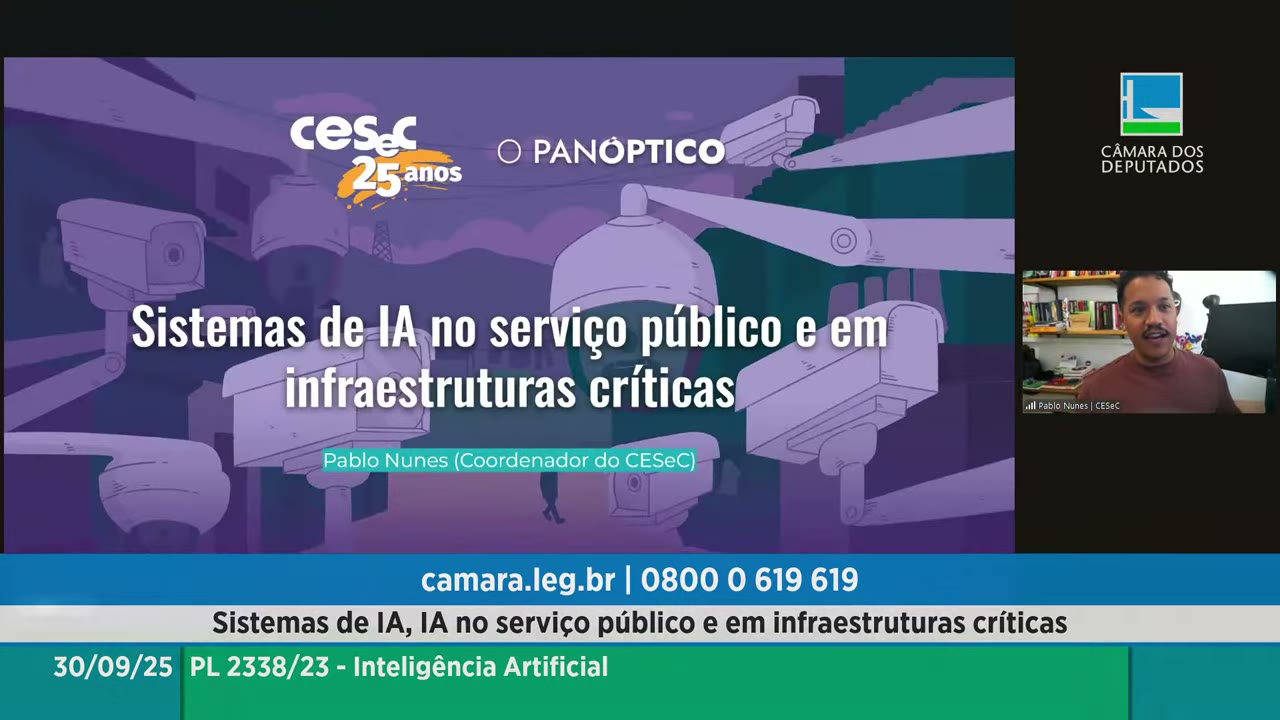 Vídeo do evento em 33:05