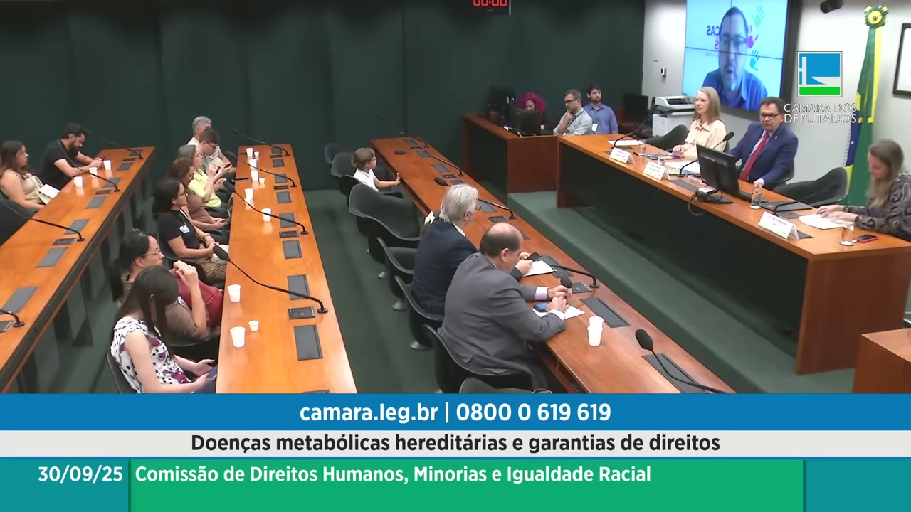Vídeo do evento em 1:03:55