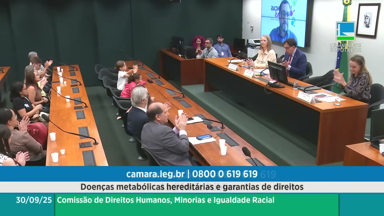 Vídeo do evento em 1:11:25