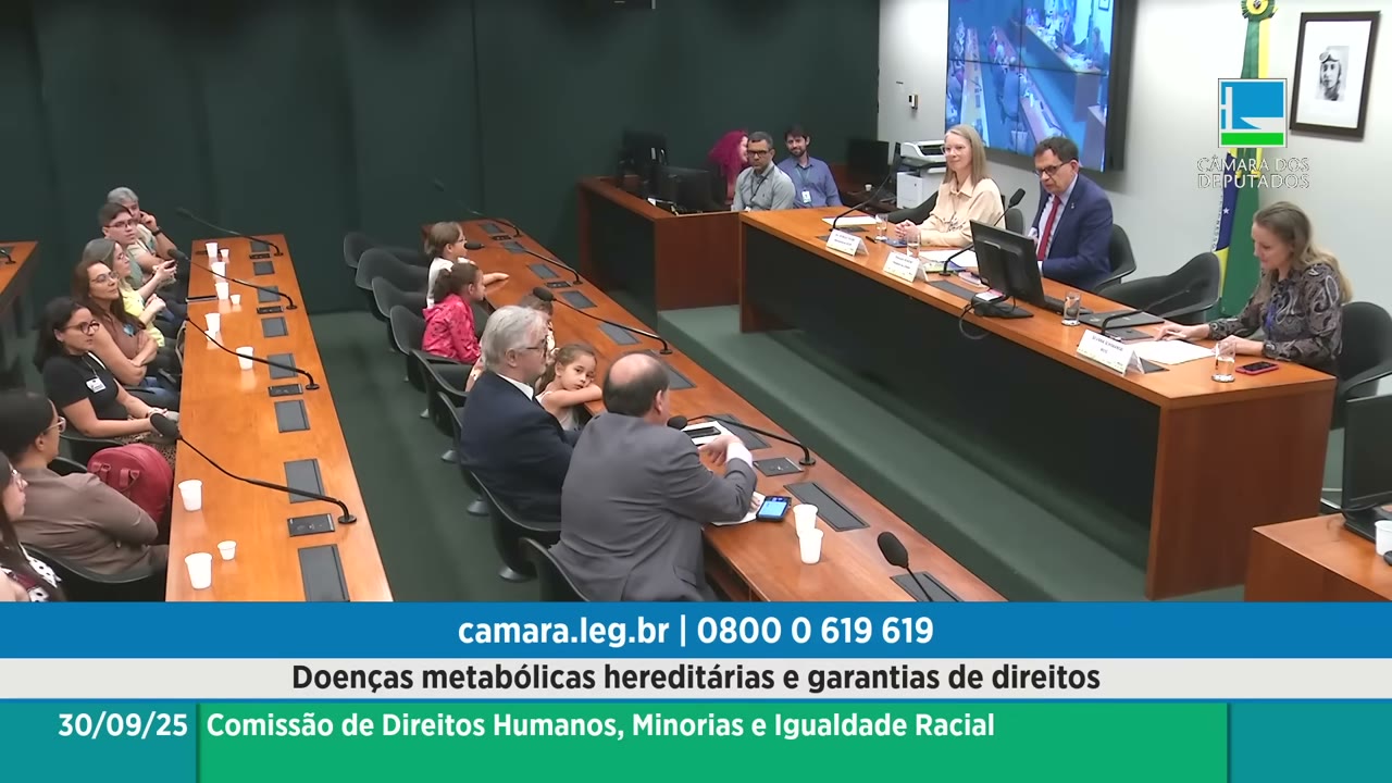 Vídeo do evento em 1:11:53