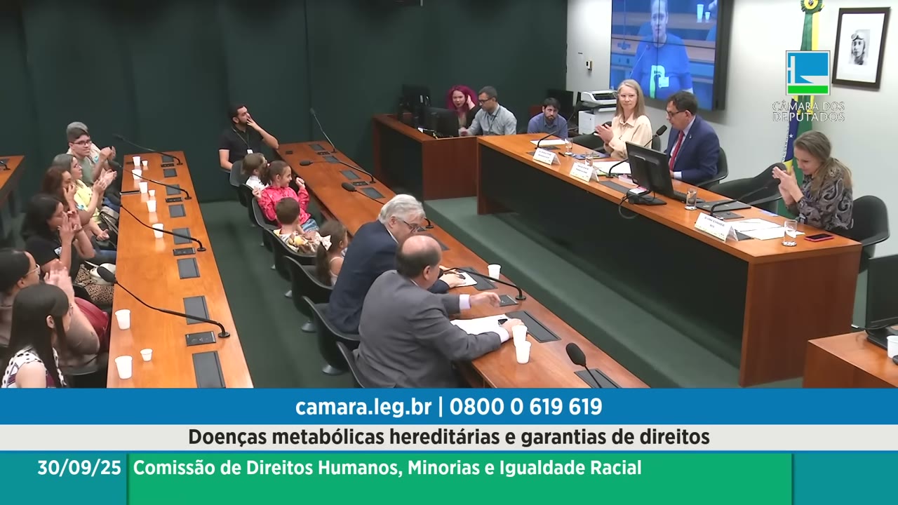Vídeo do evento em 1:18:59