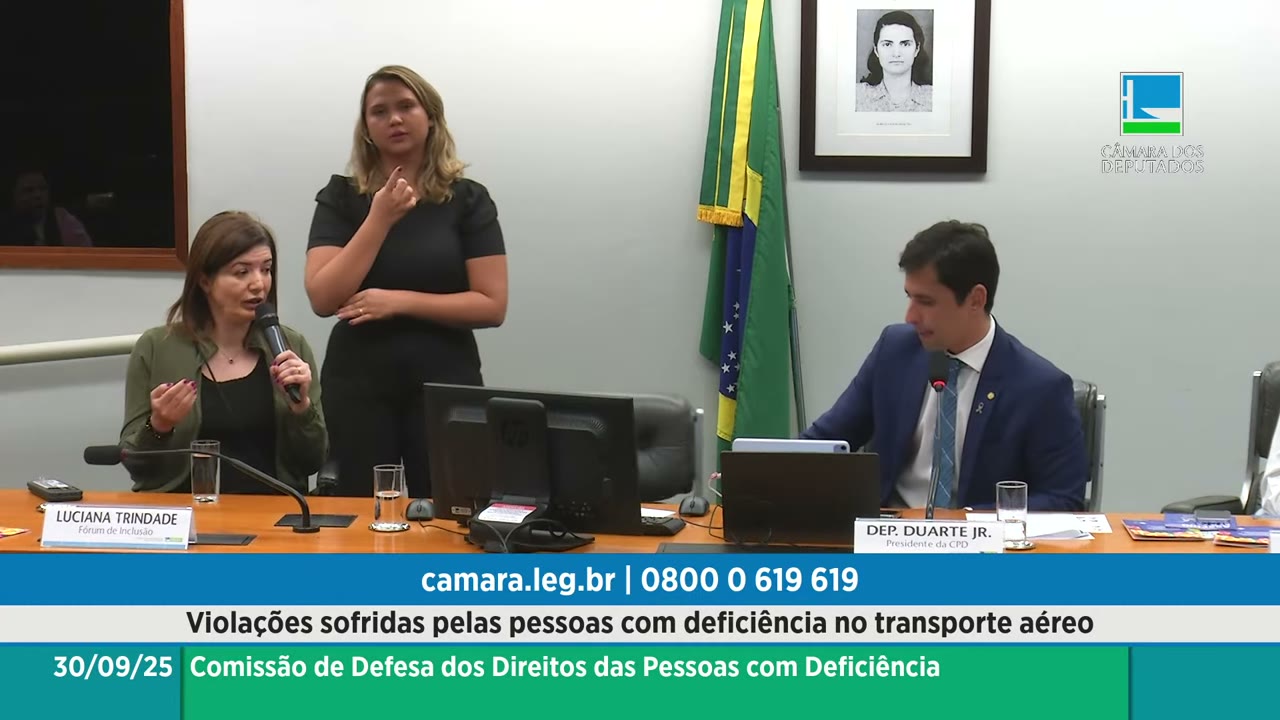 Vídeo do evento em 1:13:10