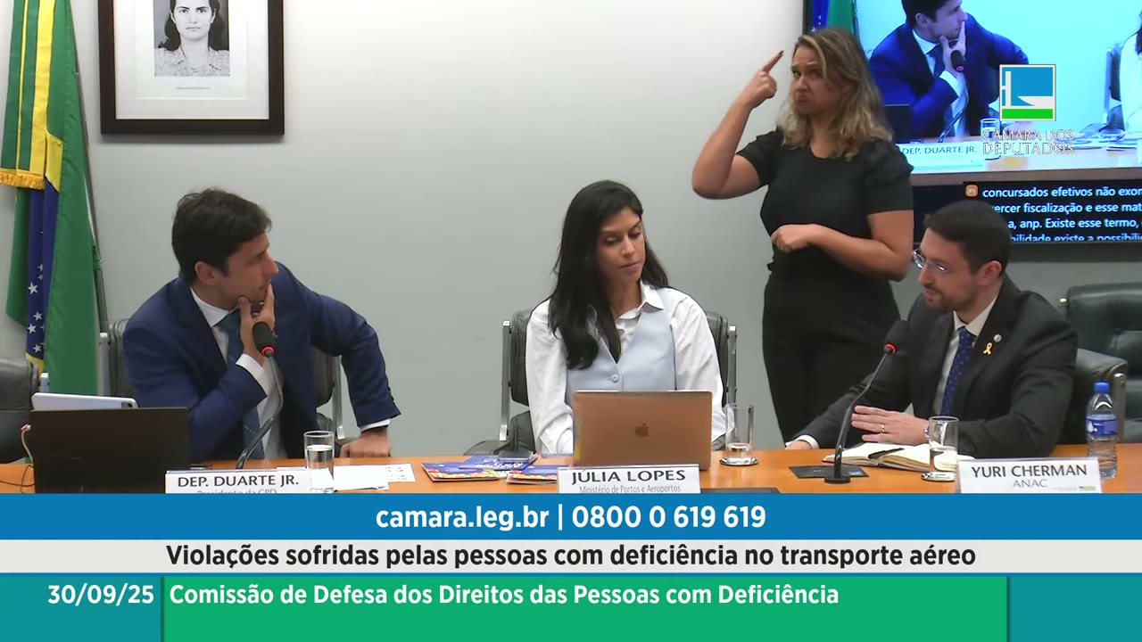 Vídeo do evento em 1:52:11