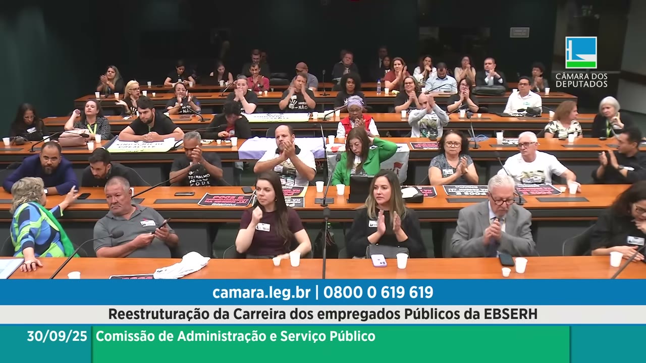 Vídeo do evento em 1:16:38