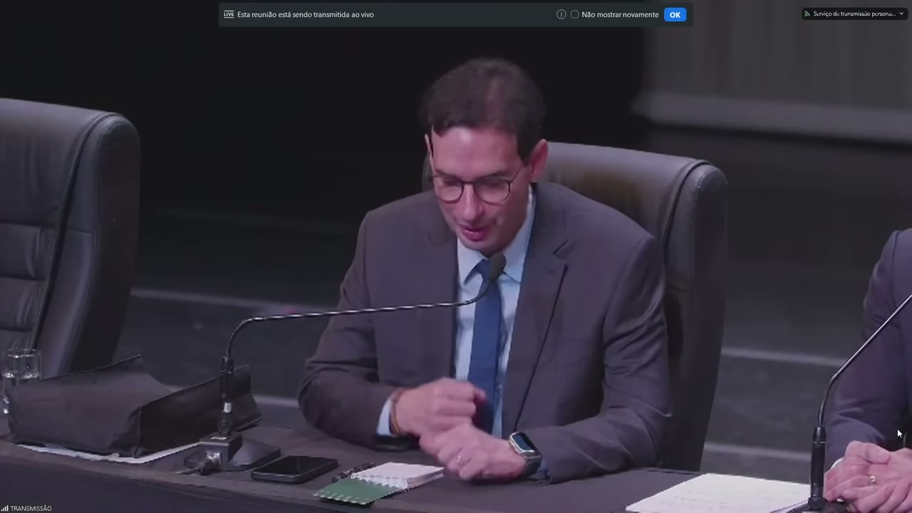 Vídeo do evento em 0:15
