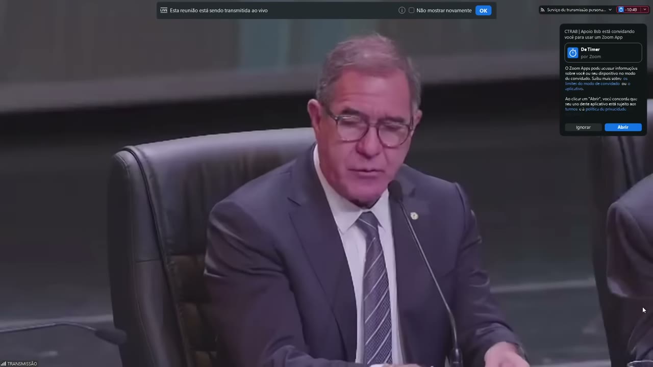 Vídeo do evento em 1:11:42