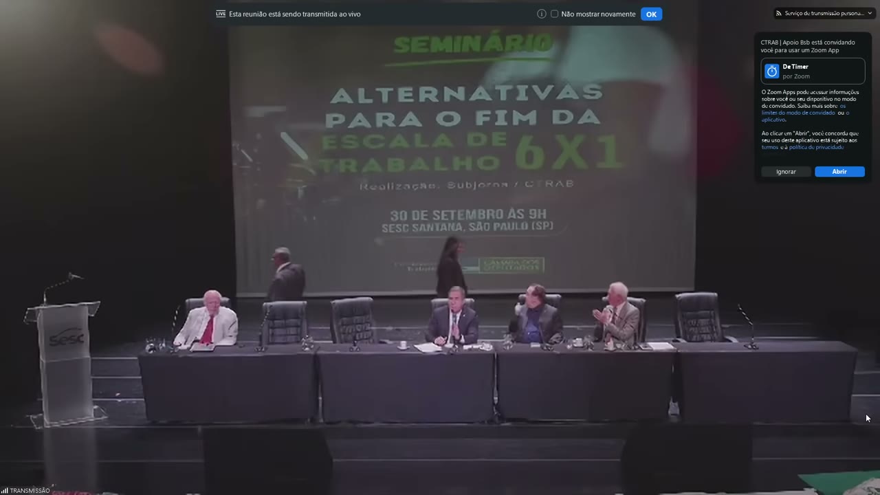 Vídeo do evento em 1:59:29