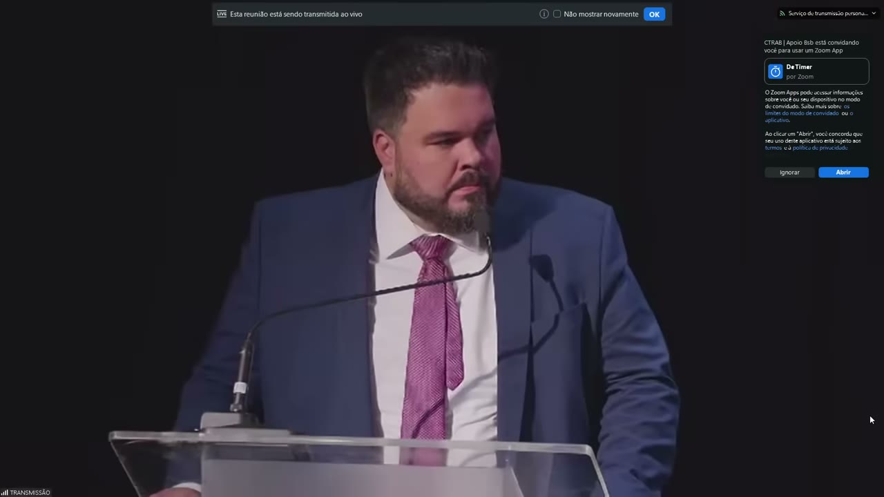 Vídeo do evento em 2:00:12