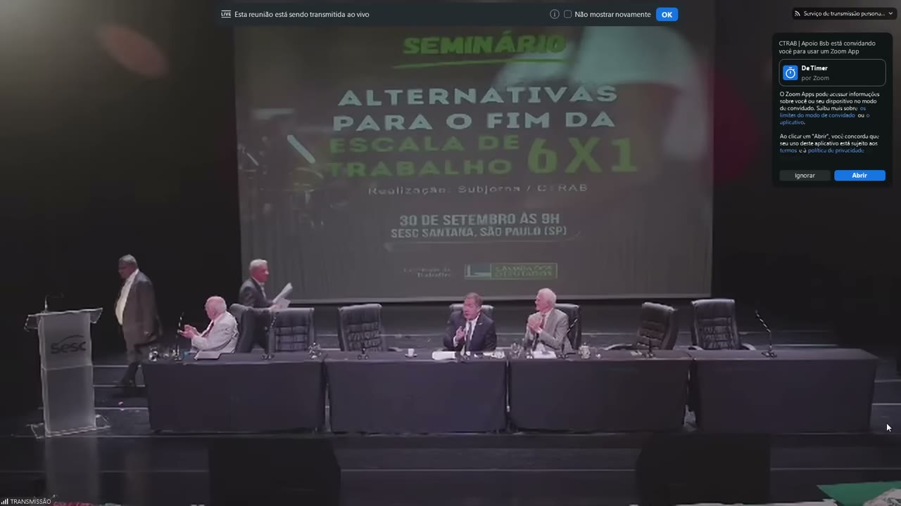 Vídeo do evento em 2:24:31