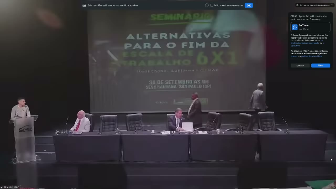 Vídeo do evento em 2:24:54