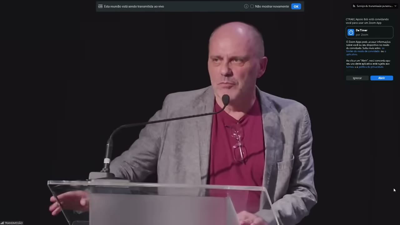 Vídeo do evento em 2:32:30