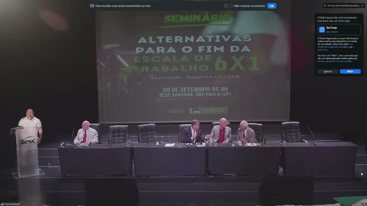 Vídeo do evento em 2:39:53