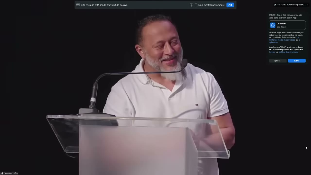 Vídeo do evento em 2:40:00