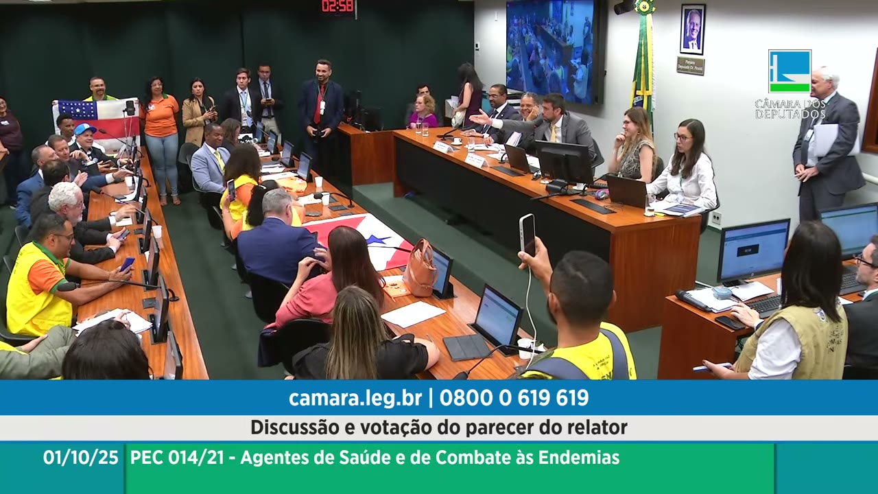 Vídeo do evento em 1:03:17