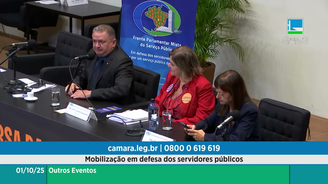 Vídeo do evento em 42:04