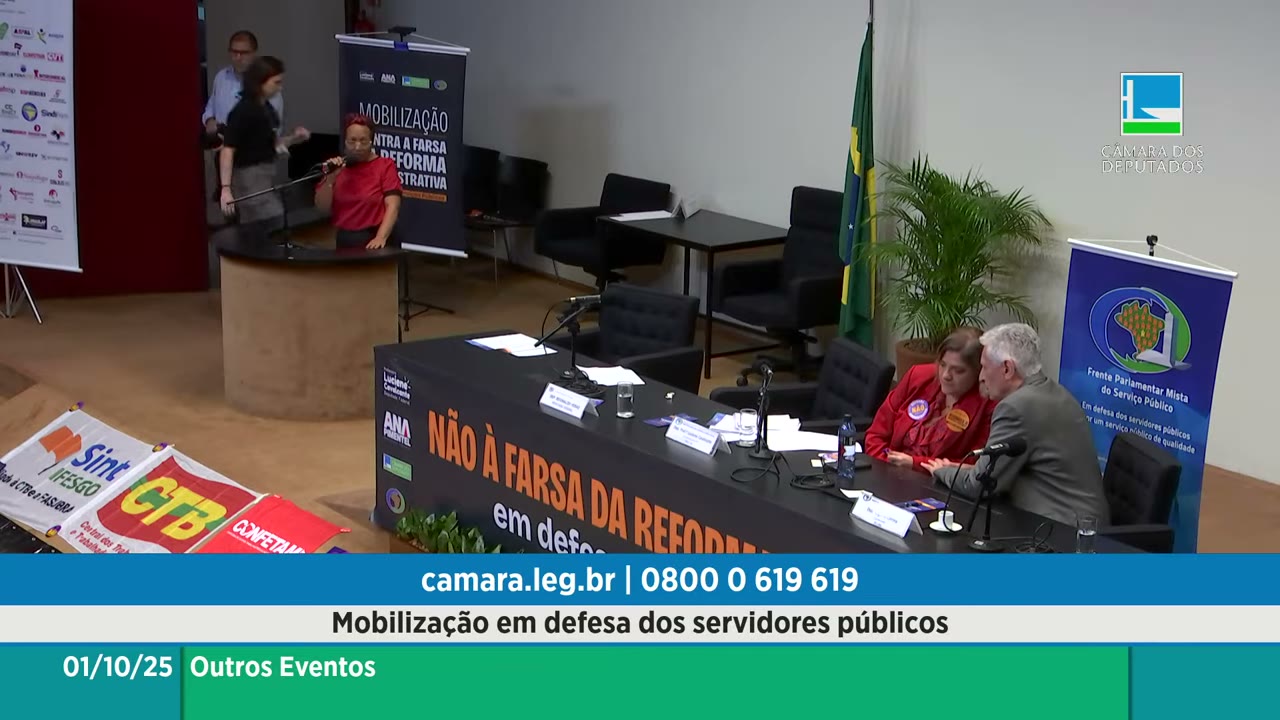 Vídeo do evento em 1:18:03