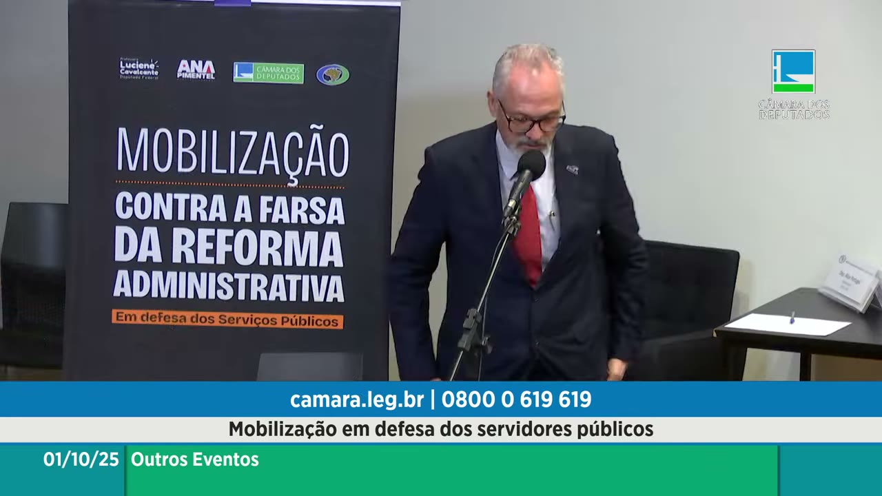 Vídeo do evento em 1:25:22