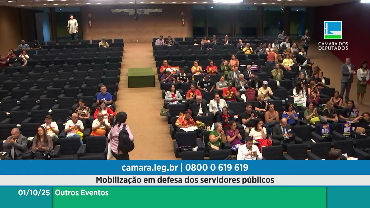 Vídeo do evento em 1:38:23