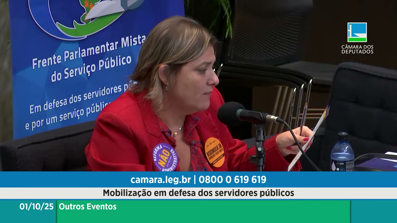 Vídeo do evento em 1:54:27