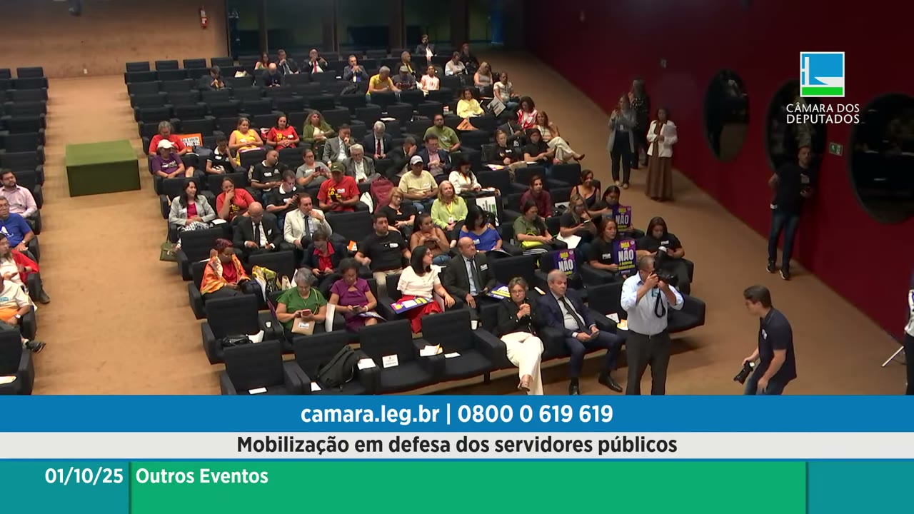 Vídeo do evento em 1:55:17