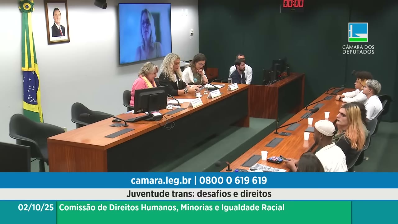 Vídeo do evento em 1:22:46