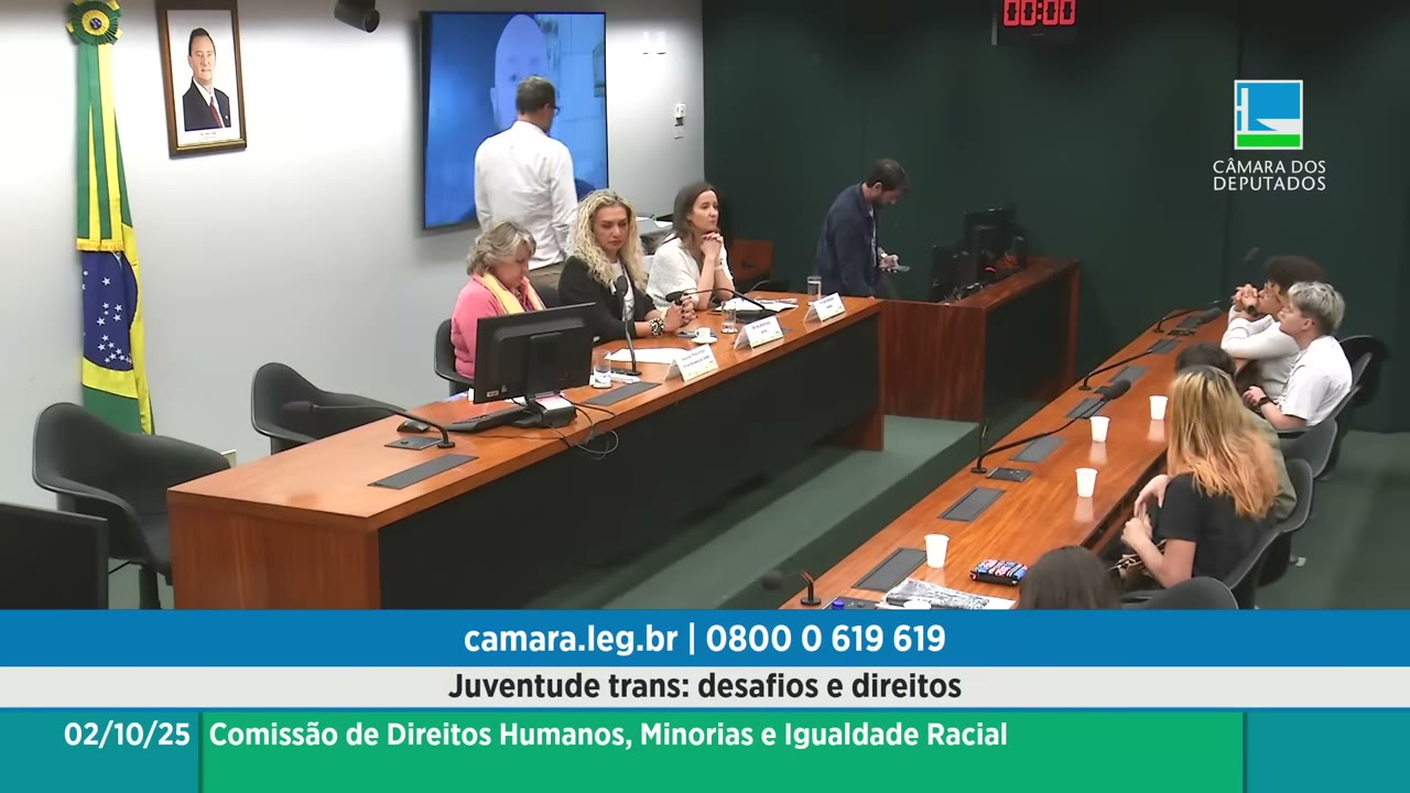 Vídeo do evento em 1:24:28