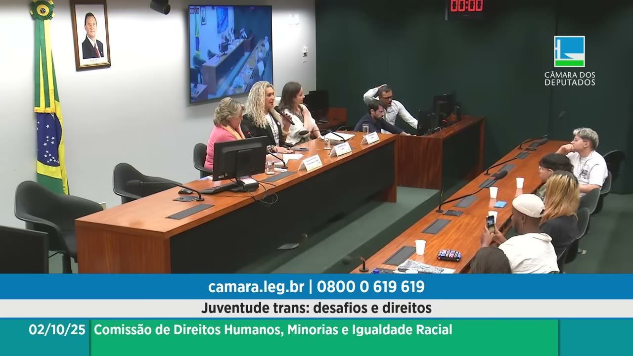 Vídeo do evento em 1:43:56