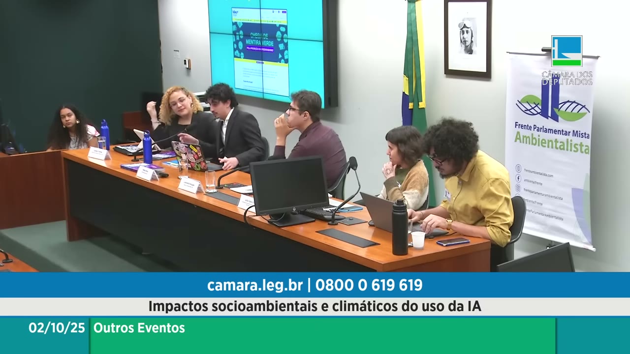 Vídeo do evento em 1:05:30