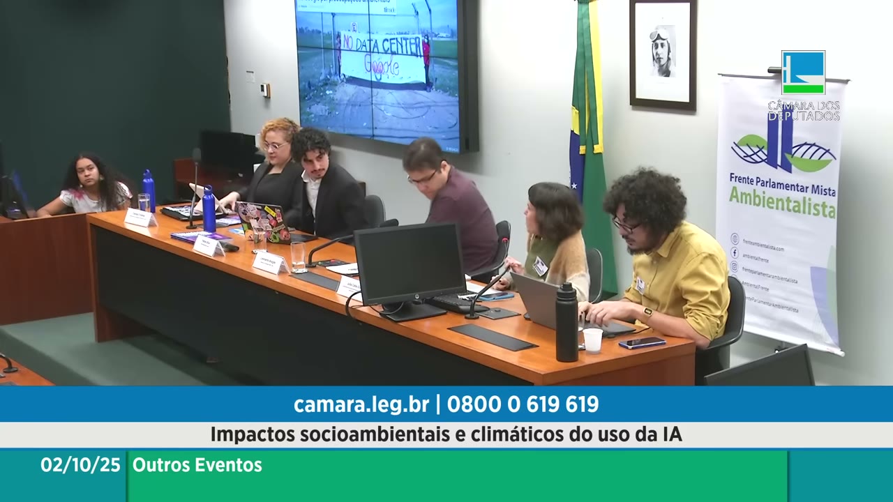 Vídeo do evento em 1:07:49