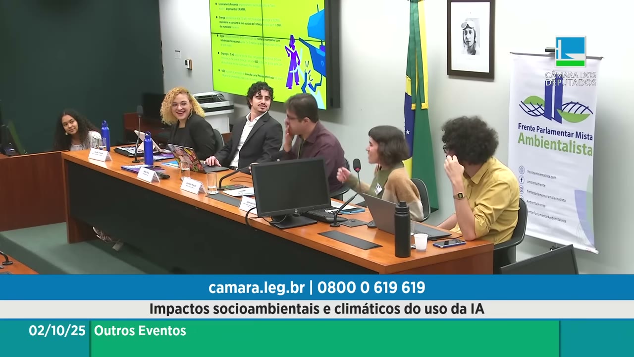 Vídeo do evento em 1:19:16