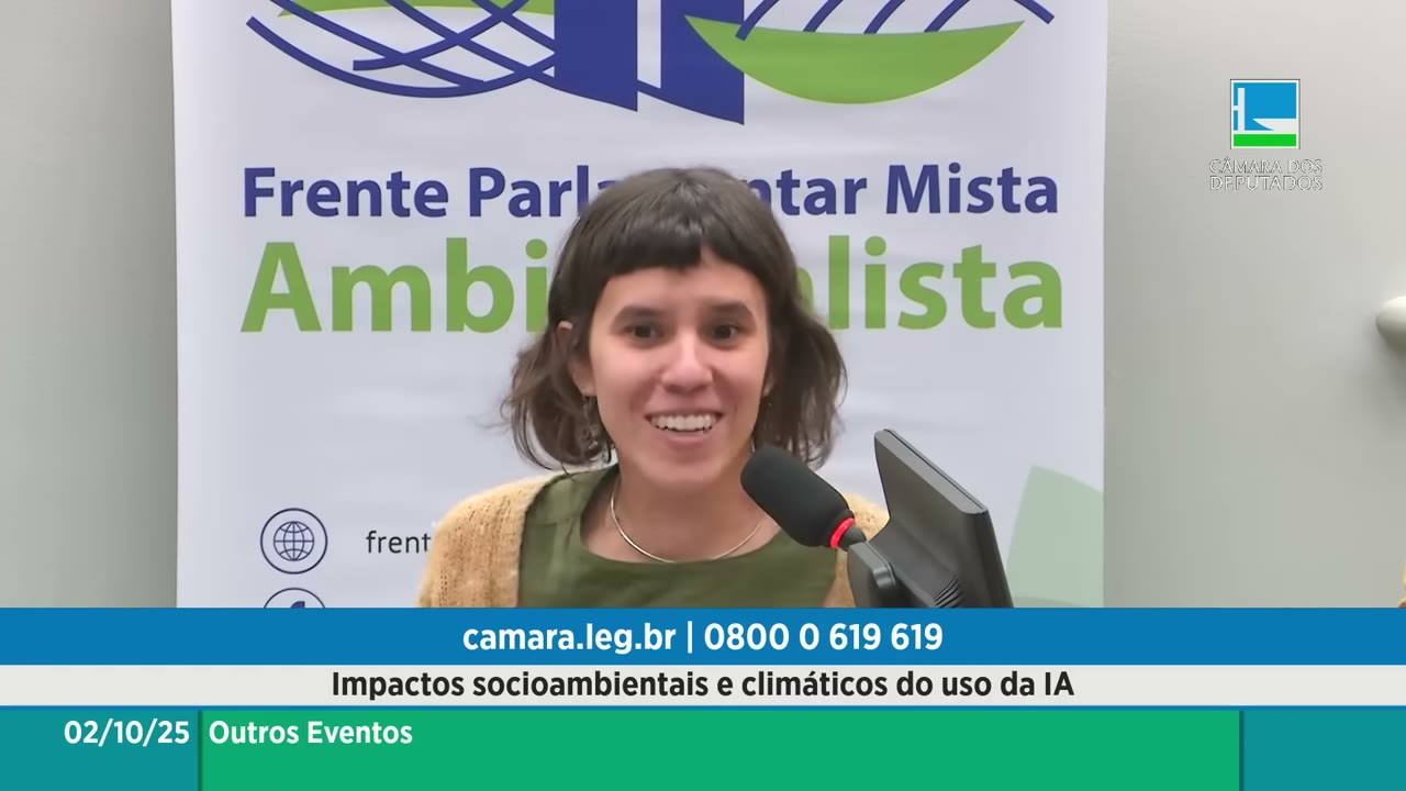 Vídeo do evento em 1:23:39