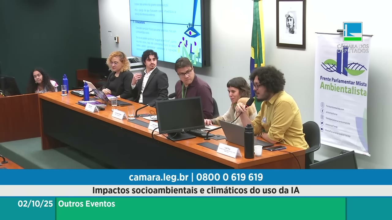 Vídeo do evento em 1:32:59