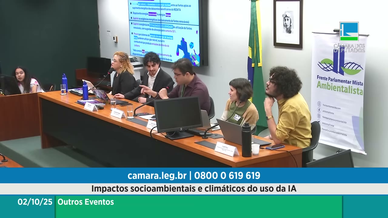 Vídeo do evento em 1:47:52