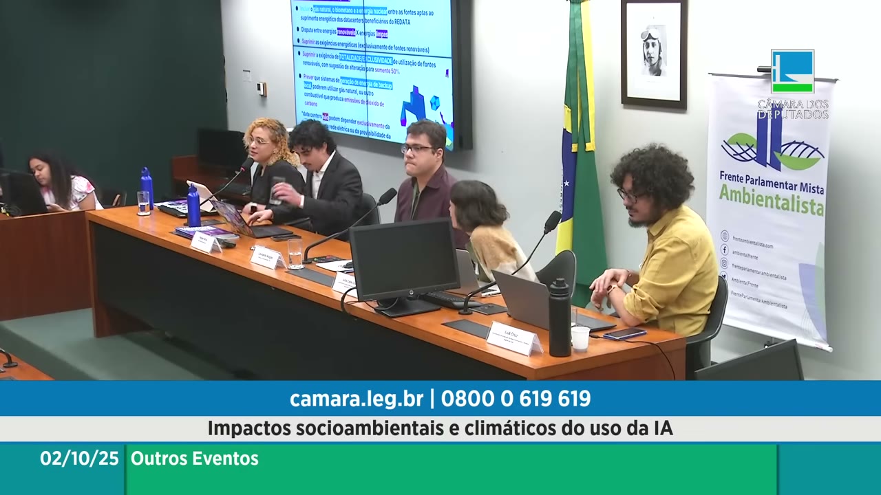Vídeo do evento em 1:48:09
