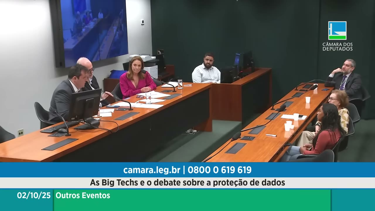 Vídeo do evento em 1:05:28