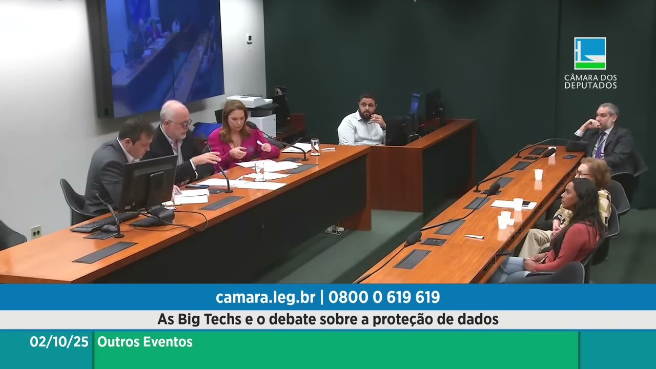 Vídeo do evento em 1:07:06